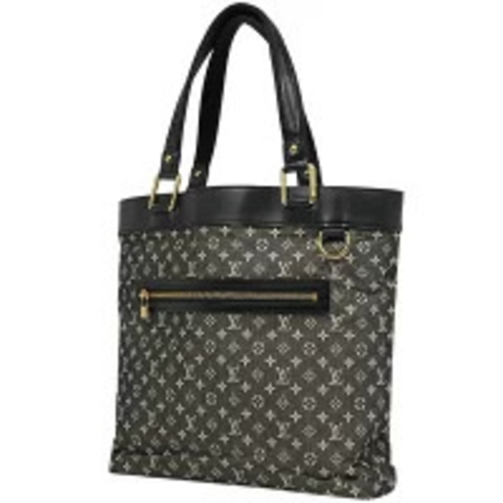 Louis Vuitton Lucille Handbag Tote Bag Monogram Noir Black